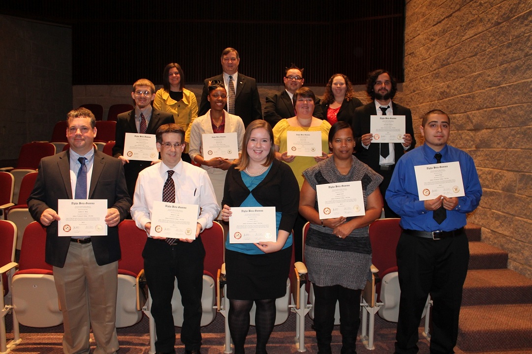 Chi Zeta Chapter Induction Ceremony